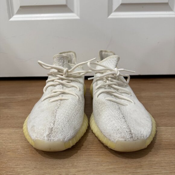 Adidas Yeezy Boost 350 V2 Cream/White – Men’s Size 12 - Picture 2 of 6